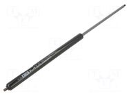 Gas spring; Thread: M6; L: 445mm; Øout: 18mm; Piston diam: 8mm; 450N PNEUMAT