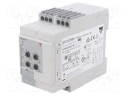 Voltage monitoring relay; for DIN rail mounting; DPC; SPDT x2 