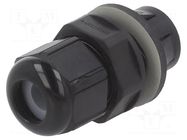 Cable gland; IP68; polyamide; black; push-in; Ømount.hole: 16.3mm LAPP