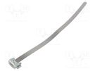 Ground strap clamp; 9.7÷114.3mm; 2.5÷16mm2,2.5÷25mm2 Amphenol FTG