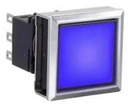 PB SWITCH, SPDT, 0.1A, 125VAC, BLU