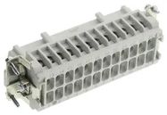 RECTANGULAR INSERT, RECEPTACLE, 24+G POSITION, SCREW