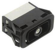 ROCKER SWITCH, SPST, 12A, BLACK