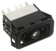 ROCKER SWITCH, SPST, 12A, 14VDC, BLACK