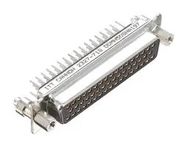 D SUB CONN, DD, RCPT, 50POS, SOLDER