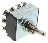 SWITCH, TOGGLE, 4PDT, 16A, 125VAC