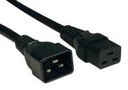 POWER CORD, IEC C20/IEC C19, 10FT, 20A