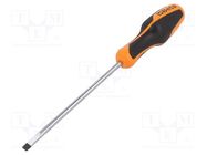 Screwdriver; slot; 6,5x1,2mm; BETAGRIP; Blade length: 150mm BETA