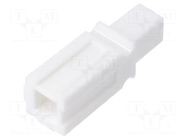 Accessories: protection cap; Powerpole®,PP15/45; white; 24.6mm ANDERSON POWER PRODUCTS