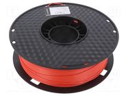 Filament: PLA+; 1.75mm; red; 195÷235°C; 1kg GEMBIRD