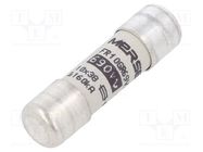 Fuse: fuse; gR,ultra rapid; 30A; 690VAC; 10x38mm MERSEN