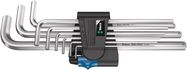 950/9 L Hex-Plus HF 1 L-key set, metric, chrome-plated, with holding function, 1 x 1.5x90; 1 x 2.0x100; 1 x 2.5x112; 1 x 3.0x126; 1 x 4.0x140; 1 x 5.0x160; 1 x 6.0x180; 1 x 8.0x200; 1 x 10.0x219, Wera