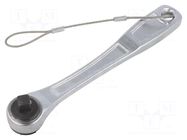 Rattle; for working at height; 200mm; Mounting: 3/8" BETA