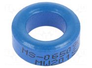 Ferrite: toroidal; L: 6.35mm; Øint: 10.16mm; Øout: 16.64mm; 35nH MICROMETALS