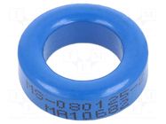 Ferrite: toroidal; L: 6.35mm; Øint: 12.7mm; Øout: 20.32mm; 14nH MICROMETALS