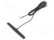 Antenna; ISM,LoRa,RF,SIGFOX,ZigBee; 2.5dBi; glued; 863÷870MHz 2J Antennas