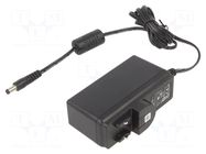 Power supply: switching; mains,plug-in; 24VDC; 1.5A; 36W; 88.8% XP POWER