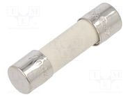 Fuse: fuse; quick blow; 10A; 250VAC; ceramic,cylindrical; 5x20mm EATON/BUSSMANN