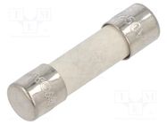 Fuse: fuse; time-lag; 5A; 250VAC; ceramic,cylindrical; 5x20mm; S505 EATON/BUSSMANN