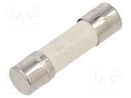 Fuse: fuse; time-lag; 6.3A; 250VAC; ceramic,cylindrical; 5x20mm EATON/BUSSMANN