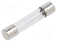 Fuse: fuse; 375mA; 250VAC; time-lag; cylindrical,glass; 6.3x32mm EATON/BUSSMANN