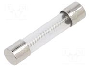 Fuse: fuse; 3A; 250VAC; time-lag; cylindrical,glass; 6.3x32mm; MDL EATON/BUSSMANN