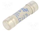 Fuse: fuse; gPV; 15A; 1.1kVDC; ceramic,cylindrical,industrial DF ELECTRIC