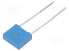 Capacitor: polyester; 0.1uF; 63VAC; 100VDC; 5mm; ±10%; -55÷125°C EPCOS