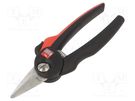 Scissors; universal; L: 140mm; Cut length: 31mm; ergonomic handle BESSEY