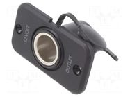 Car lighter socket; car lighter socket x1; Sup.volt: 12VDC; 20A SCI