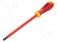 Screwdriver; insulated; slot; 8,0x1,2mm; ERGONIC® FELO