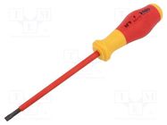 Screwdriver; insulated; slot; 5,5x1,0mm FELO