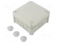 Enclosure: junction box; X: 114mm; Y: 114mm; Z: 58mm; IP67; T 60 OBO BETTERMANN