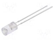 LED; green; 5mm; candle light effect; 1560÷2180mcd; 120°; 2.5÷5VDC OPTOSUPPLY