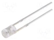 LED; yellow; 3mm; 180÷220mcd; 140°; Front: recessed; 1.9÷2.4VDC OPTOSUPPLY