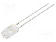 LED; 5mm; yellow; 5800÷7000mcd; 30°; Front: convex; 1.8÷2.6VDC; 78mW OPTOSUPPLY