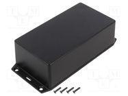 Enclosure: multipurpose; X: 82mm; Y: 152mm; Z: 50mm; 1591XXS; ABS HAMMOND