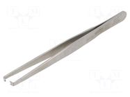 Tweezers; 120mm; for precision works; Type of tweezers: straight WELLER