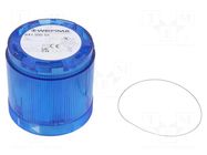 Module: light signaller; blue; 24VDC; 24VAC; IP54; Ø70x66mm WERMA