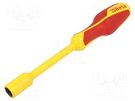 Screwdriver; insulated; 6-angles socket; HEX 13mm BETA