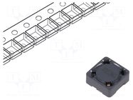 Inductor: wire; SMD; 1mH; 230mA; 6.5Ω; ±20%; 4500; 7.3x7.3x3.55mm MURATA