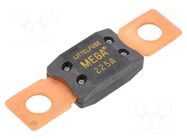 Fuse: fuse; 225A; 32VDC; 68.6mm; mega LITTELFUSE