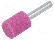 Grindingstone; Ø: 15mm; aluminium oxide; plunger; 6mm PG PROFESSIONAL