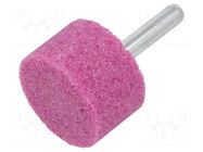 Grindingstone; Ø: 30mm; Ø: 6mm; aluminium oxide; Mounting: rod 6mm PG PROFESSIONAL