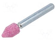 Grindingstone; Ø: 10mm; Ø: 6mm; aluminium oxide; Mounting: rod 6mm PG PROFESSIONAL