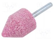 Grindingstone; Ø: 30mm; aluminium oxide; plunger; 6mm PG PROFESSIONAL