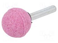 Grindingstone; Ø: 25mm; Ø: 6mm; aluminium oxide; Mounting: rod 6mm PG PROFESSIONAL