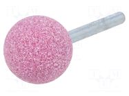 Grindingstone; Ø: 30mm; aluminium oxide; plunger; 6mm PG PROFESSIONAL