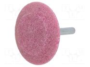 Grindingstone; Ø: 50mm; Ø: 6mm; aluminium oxide; Mounting: rod 6mm PG PROFESSIONAL