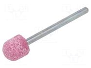 Grindingstone; Ø: 10mm; Ø: 3mm; aluminium oxide; Mounting: rod 3mm PG PROFESSIONAL